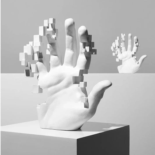 Artistic Hand Statue Abstract Home Decoration